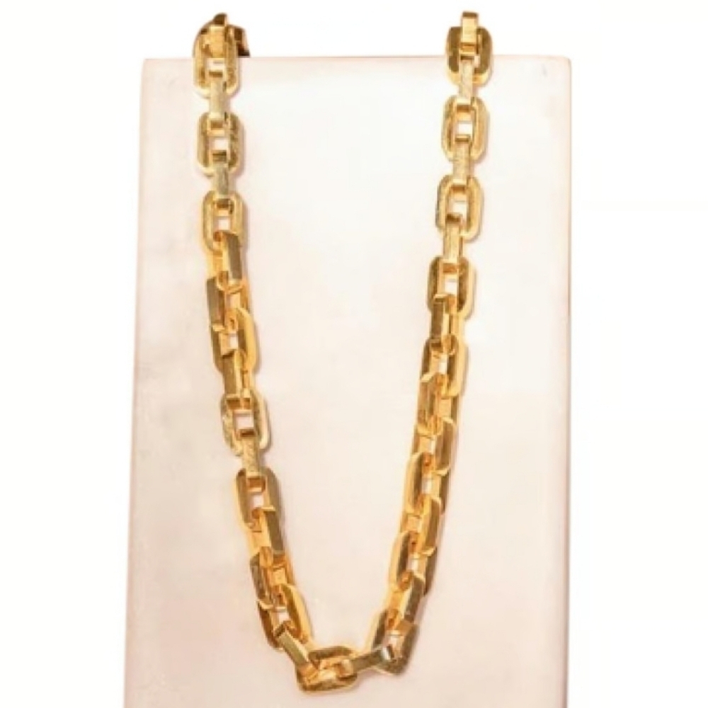 Eddie Borgo Supra Link Necklace -17 Inch Length. - Picture 5 of 12